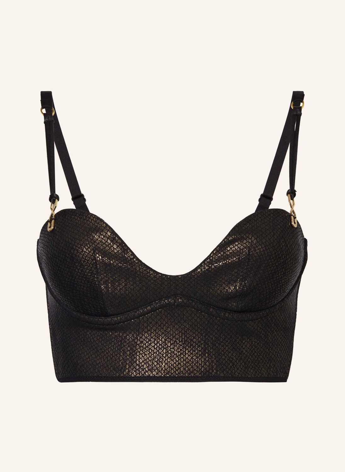 

Бюстгальтер на косточках gold x CHANTELLE, цвет SCHWARZ/KHAKI