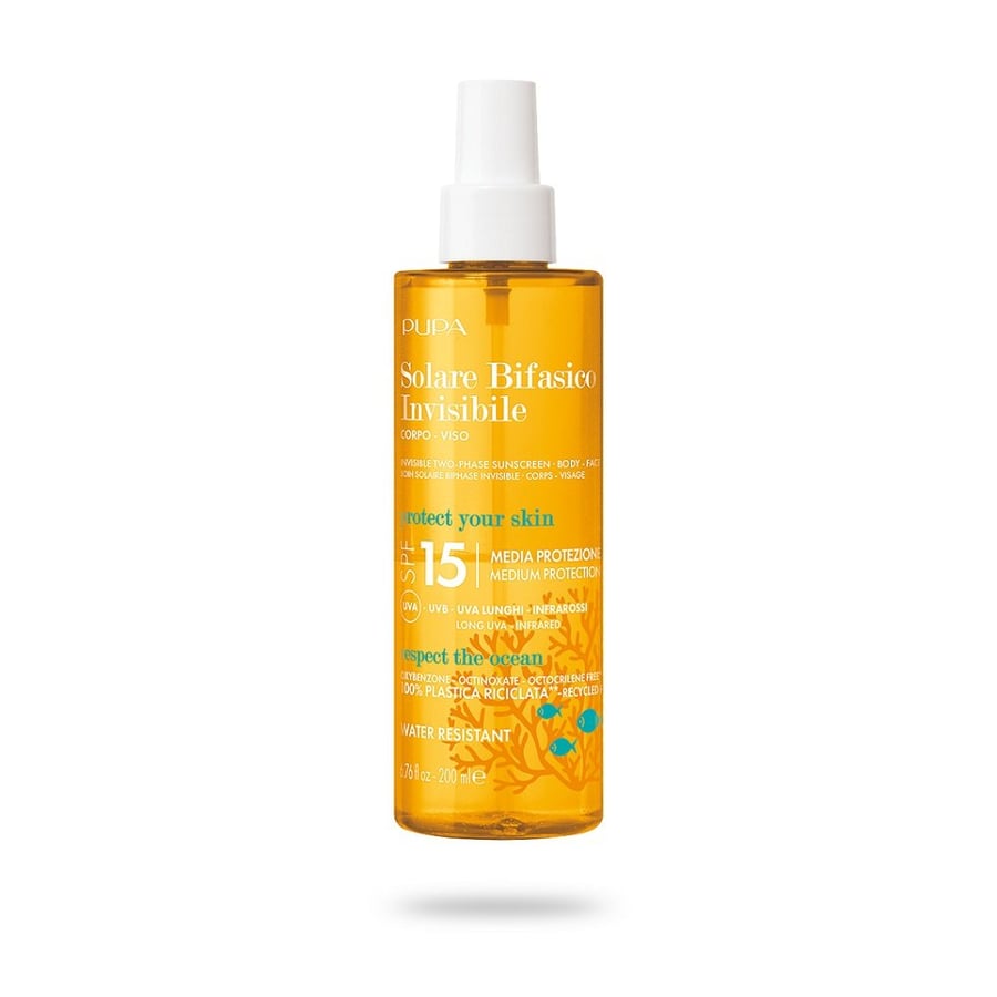 

Pupa Milano, Двухфазный солнцезащитный крем SPF 15, 200 мл