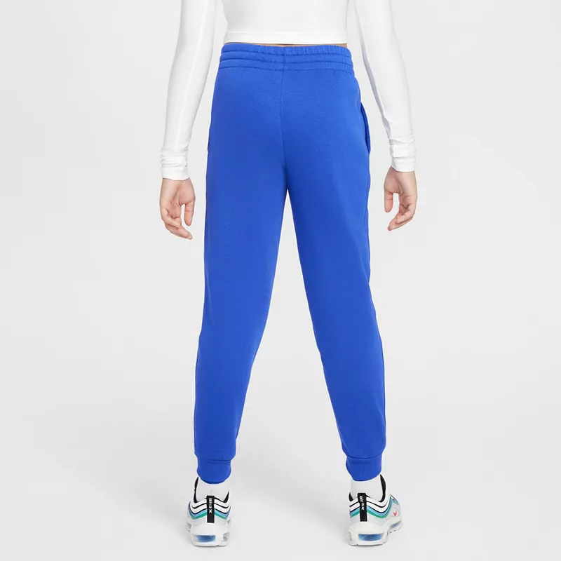 Флисовые джоггеры Nike All Kids Fit Sportswear Club, цвет Game Royal/White — фото 3