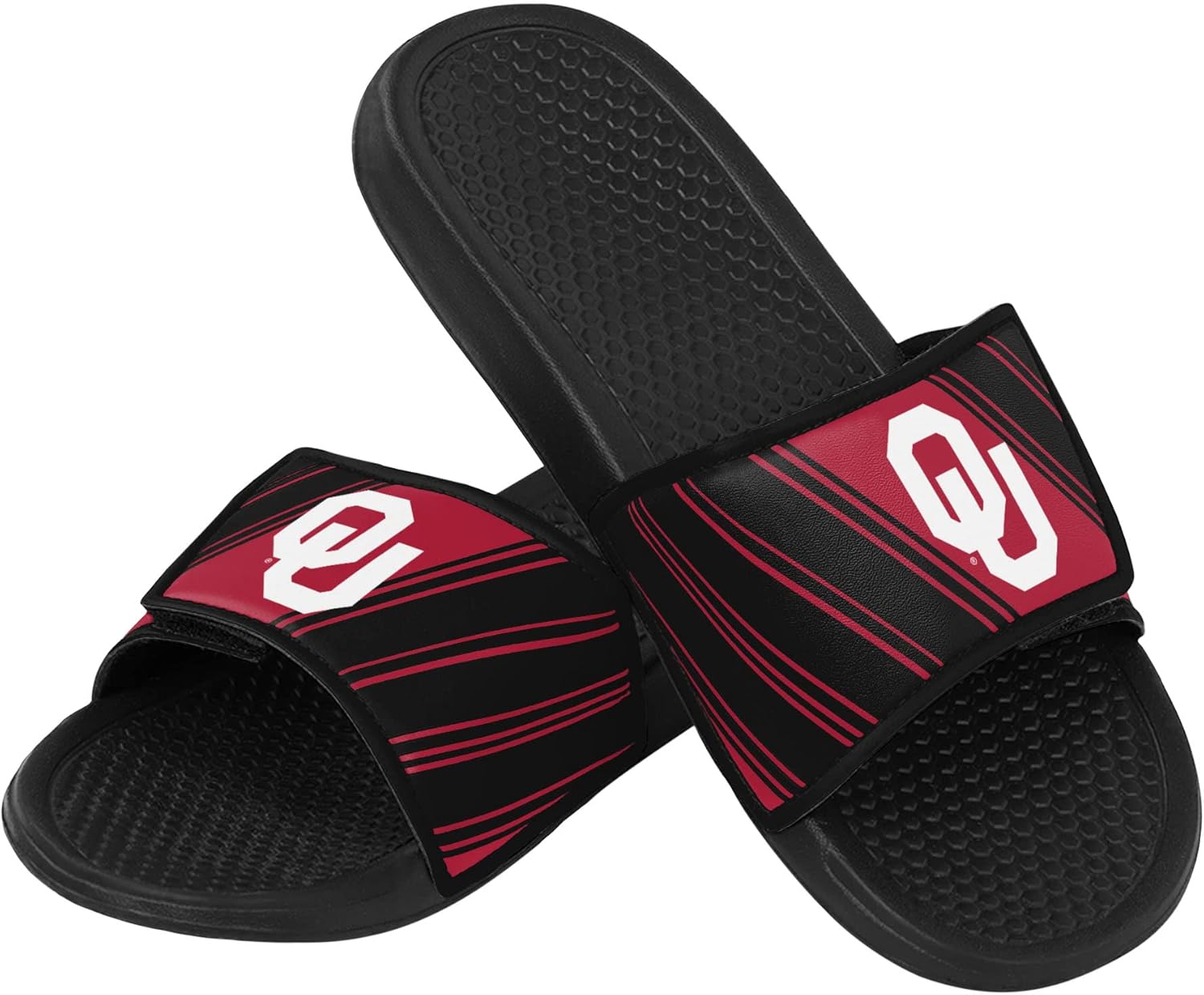 

Мужские шлепанцы FOCO с логотипом команды НБА для душа и спорта, Oklahoma Sooners 9-10 Legacy