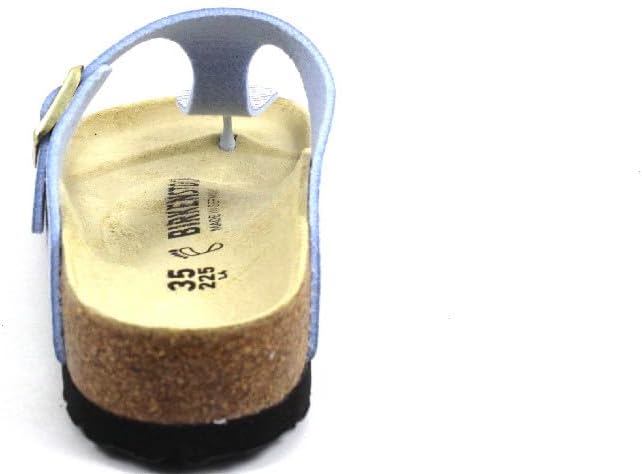 Сандалии для взрослых Birkenstock Gizeh Dusty Blue из микрофибры, голубой — фото 3