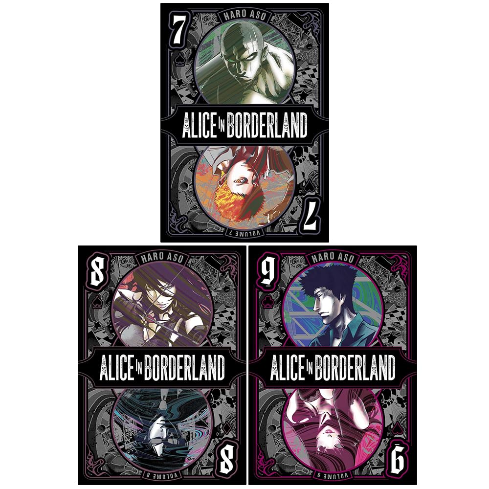

Alice in Borderland Volume 7-9 Collection 3 Books Set By Haro Aso (VIZ Media Ltd)
