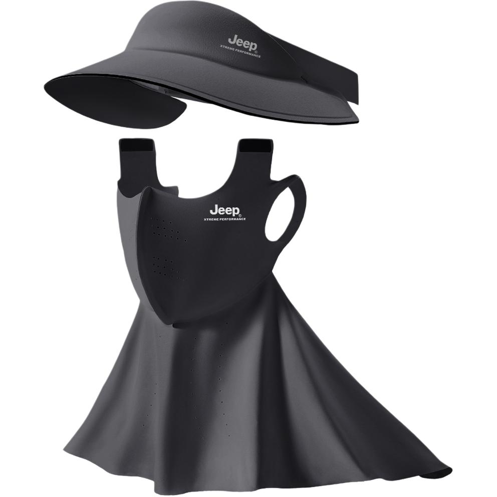 

Женская панама из полиамида с защитой от солнца Jeep, черный