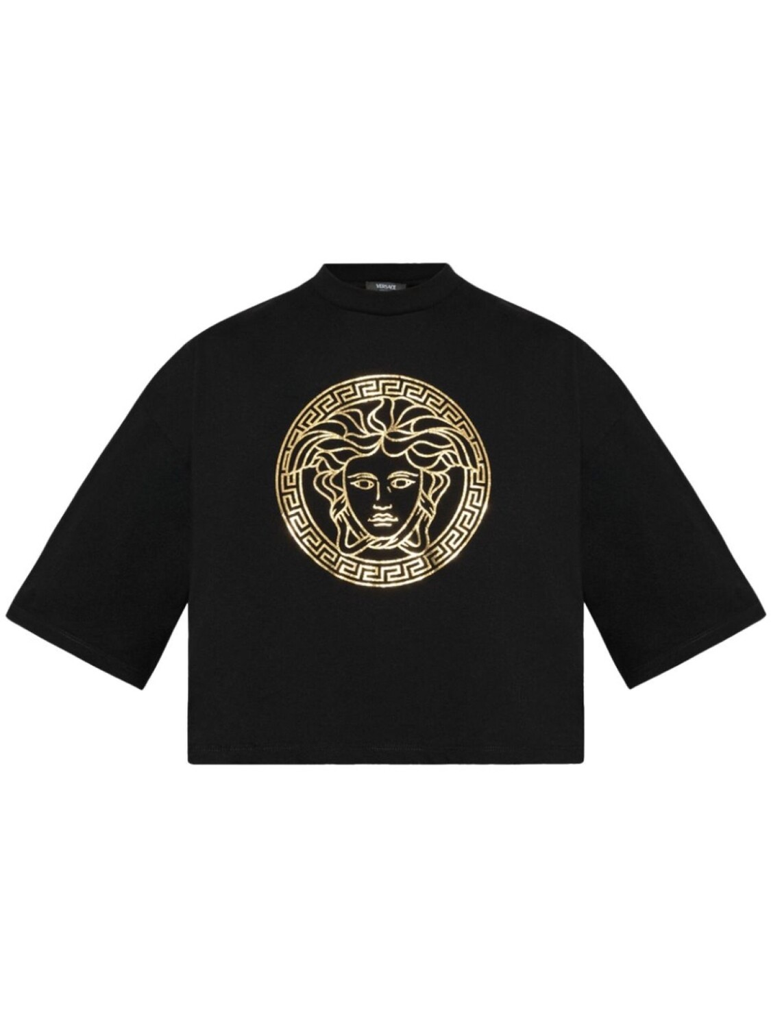 

Versace футболка с логотипом, черный