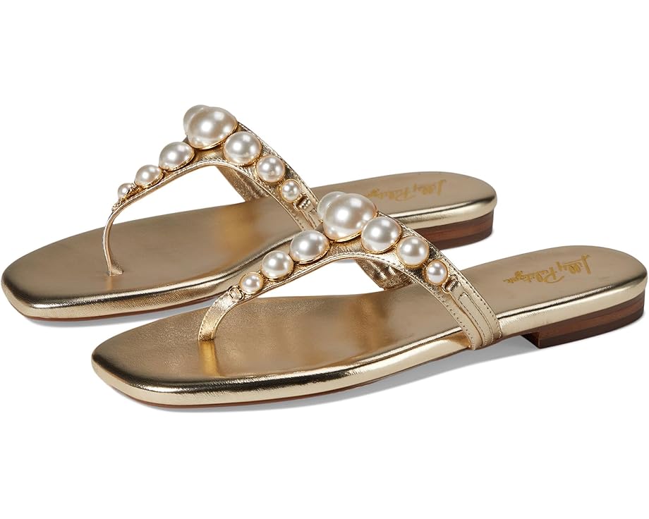 

Сандалии Lilly Pulitzer Cloe Sandals, цвет Gold Metallic