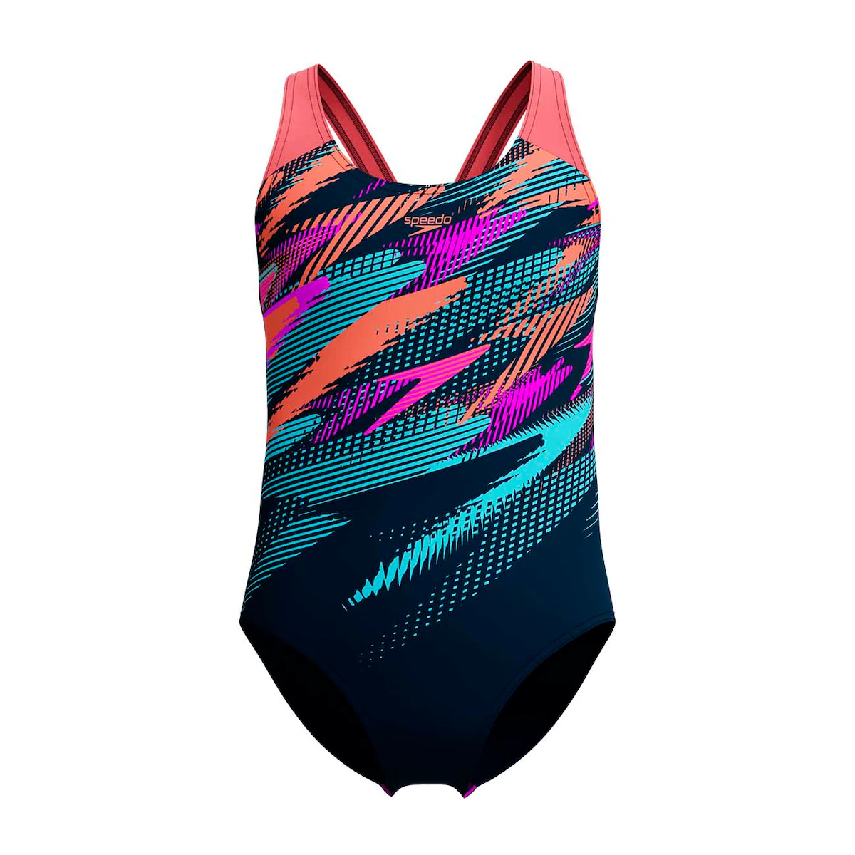 

Плавки-шорты Speedo Girls' Digital Placement Splashback, бирюзовый