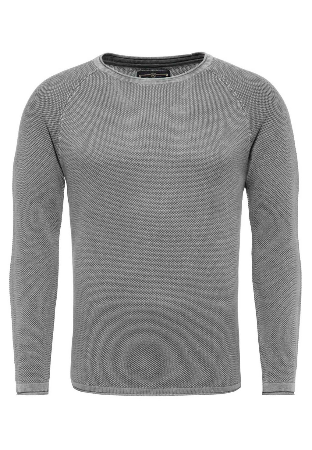 

Джемпер MST THOMAS ROUND NECK Key Largo, серый