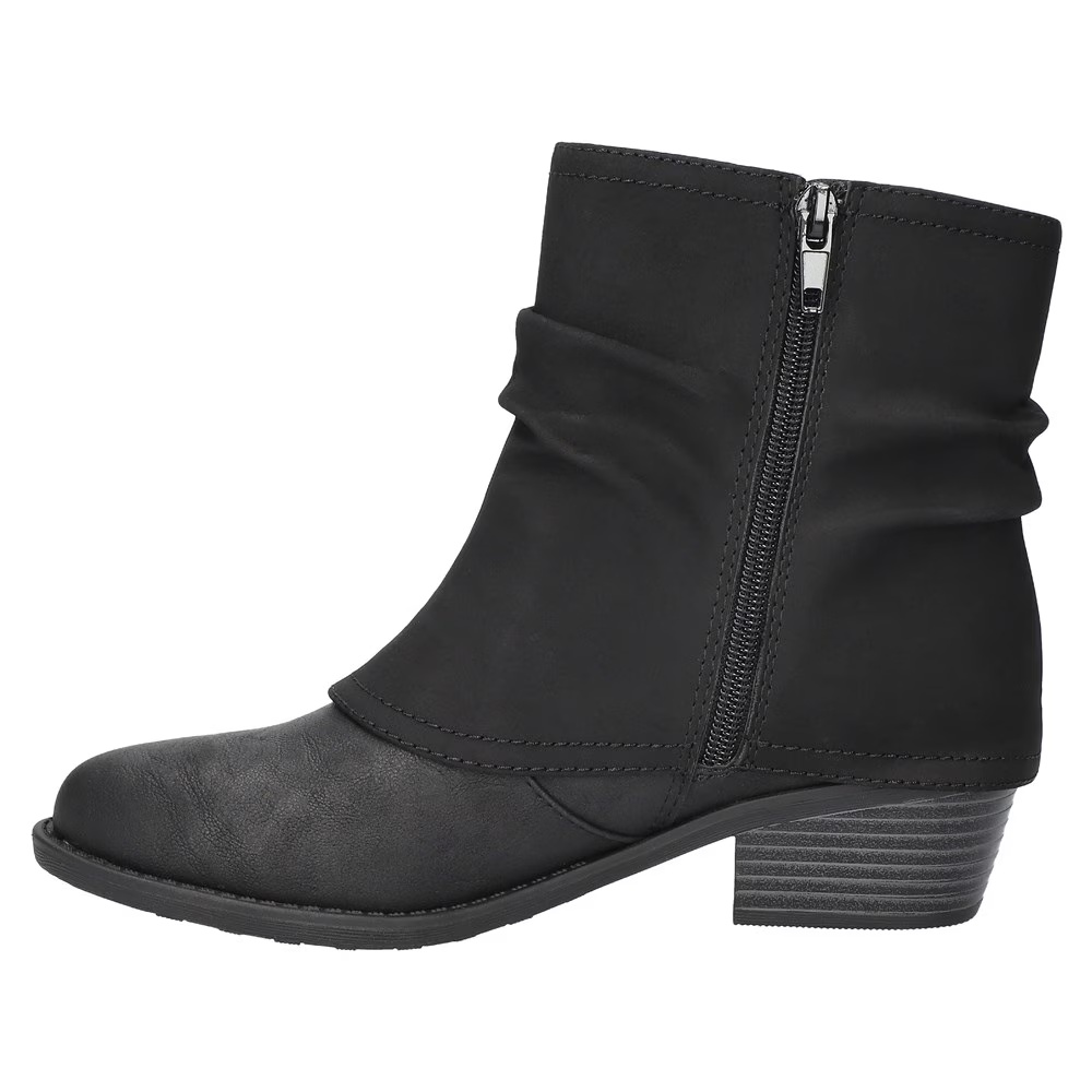 Ботильоны на щиколотке Easy Street, black faux leather — фото 4