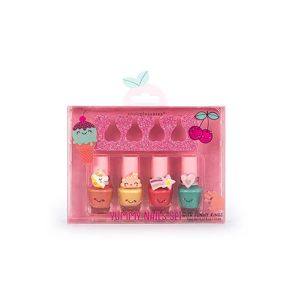 

Набор ногтей Kids Transitional Set Funny Rings Tri-Coastal, 1 UD