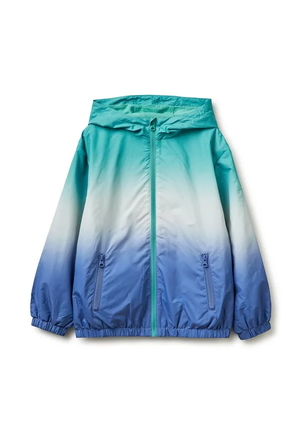 Легкая куртка с капюшоном и принтом тай-дай United Colors Of Benetton, Multicolor
