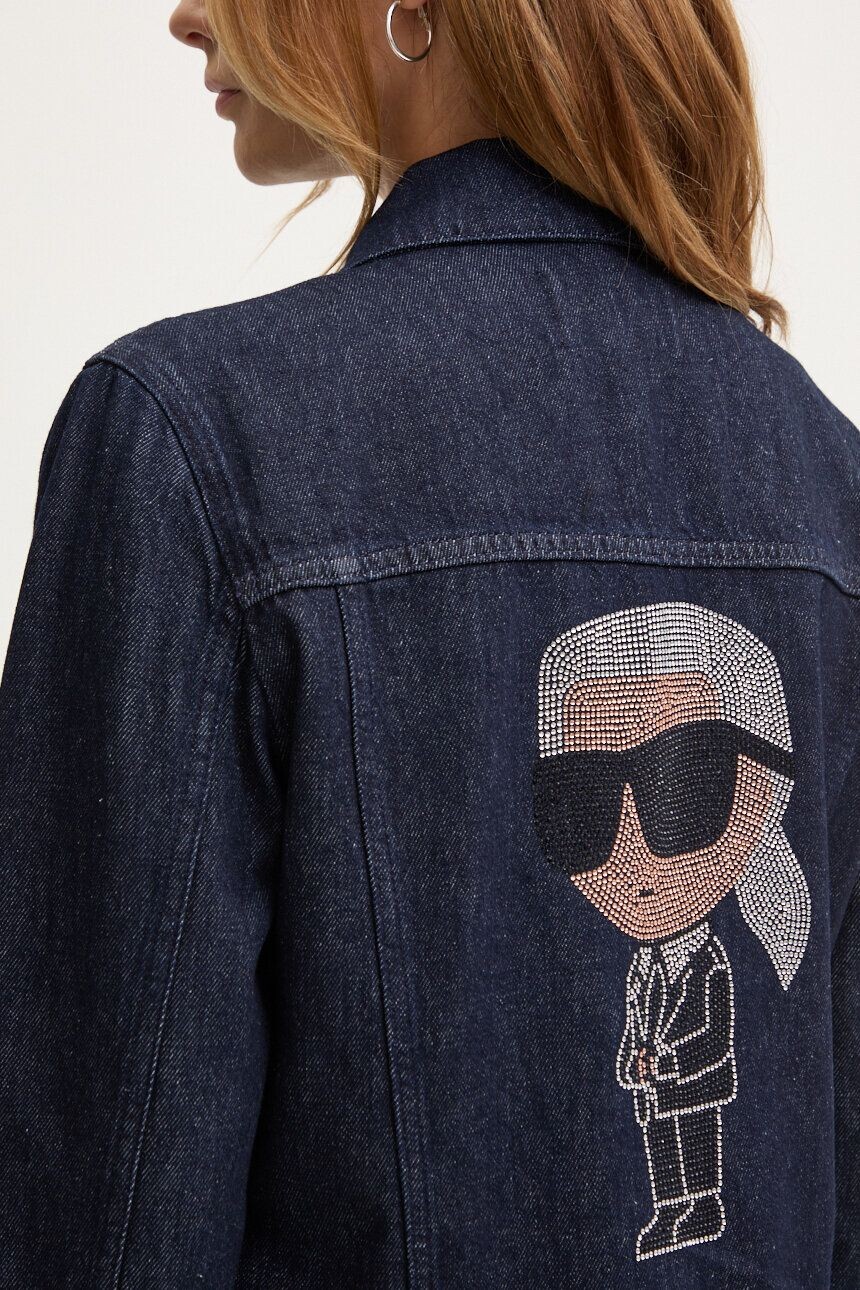 

Джинсовая куртка Karl Lagerfeld, темно-синий