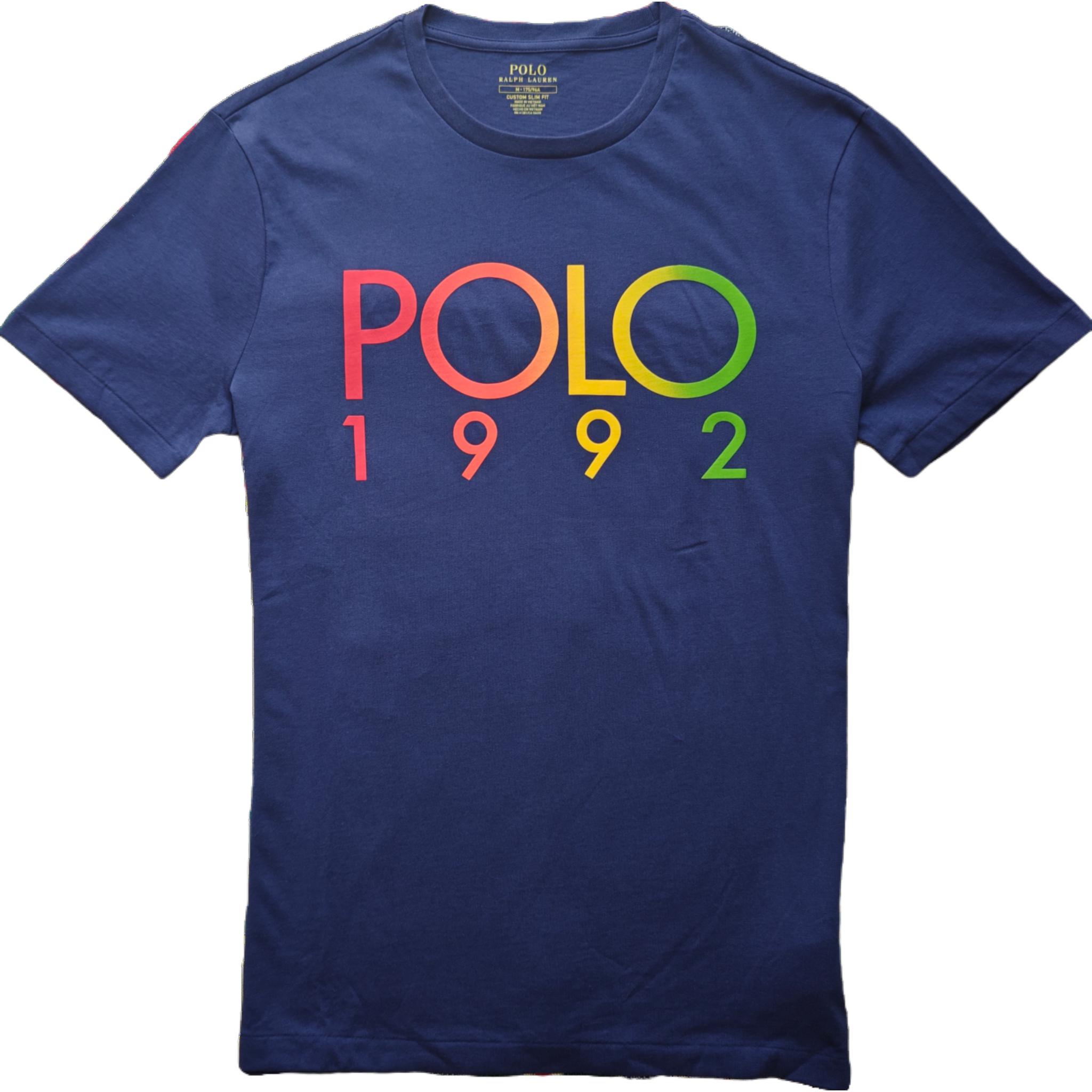

Polo Ralph Lauren Футболка мужская синяя, Синий, Polo Ralph Lauren Футболка мужская синяя