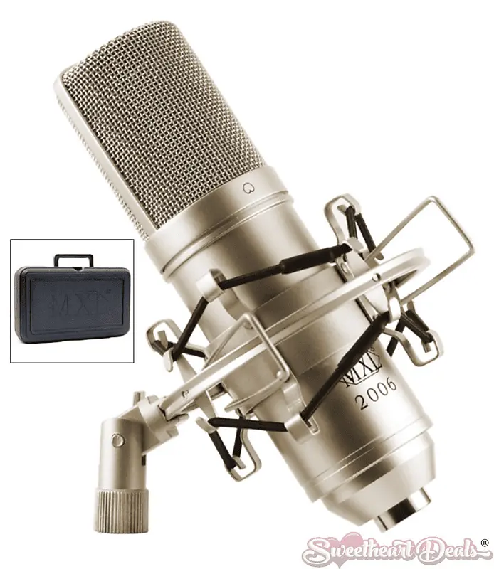 

Конденсаторный микрофон MXL 2006 Large Diaphragm FET Condenser Mic