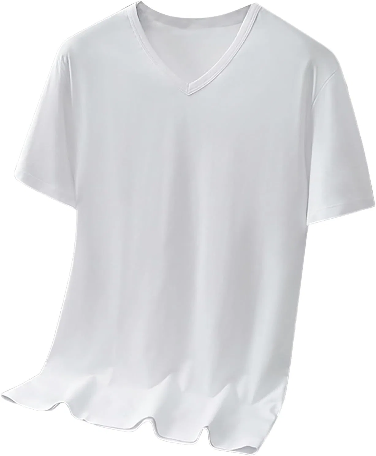 Футболка с длинным рукавом, утяжелённая, хлопковая, Athletic Stretch, белый, #04-muscle T-shirts