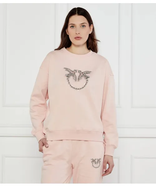 

Толстовка Нелли Regular fit Pinko, розовый