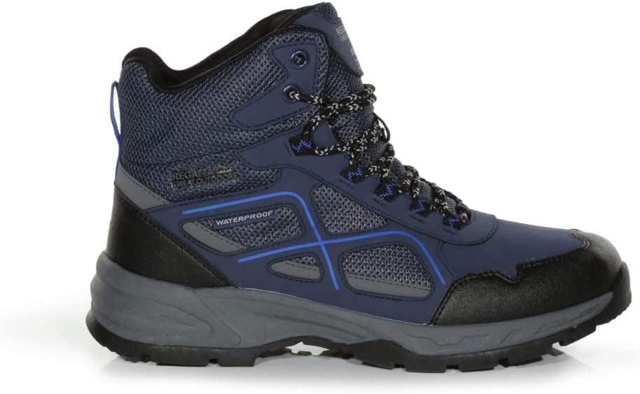 

Мужские водонепроницаемые походные ботинки Regatta Vendeavour на шнуровке, темно-синий