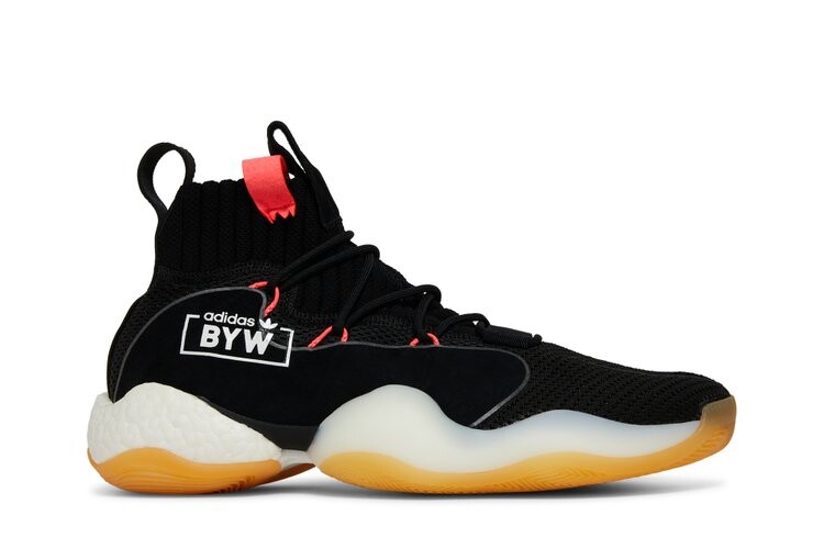 

Кроссовки Adidas Crazy BYW X 'Core Black', черный