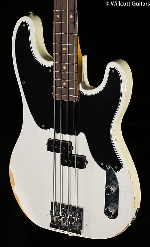 

Басс гитара Fender Mike Dirnt Road Worn Precision Bass White Blonde Bass Guitar-MX22054148-9.68 lbs