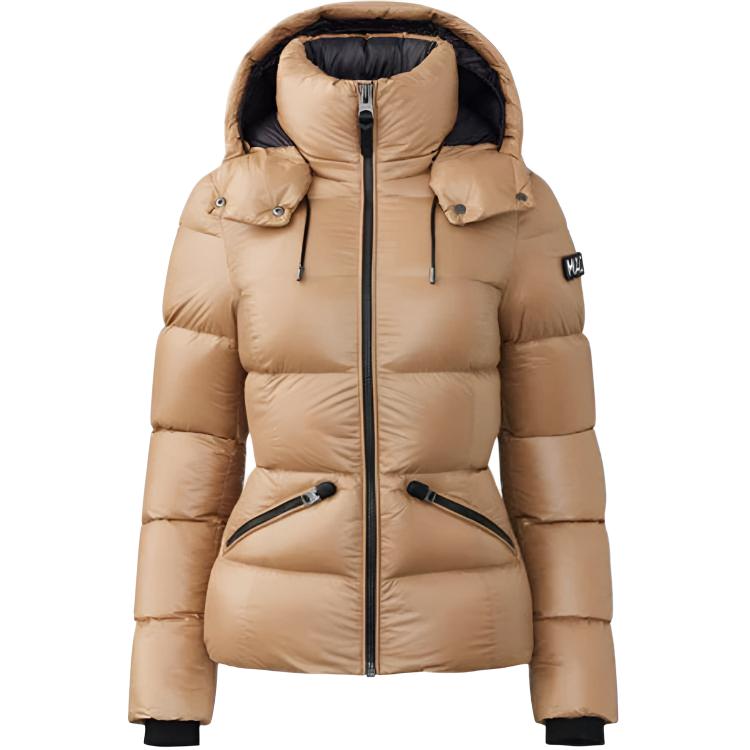 

Mackage Пуховая куртка женская, коричневая, легкая