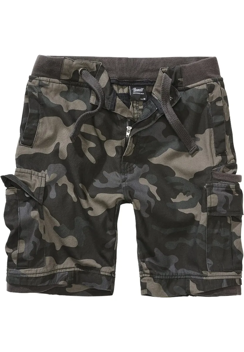 

Тканевые брюки Brandit " Brandit Men's Packham Vintage Shorts" (1 шт.), цвет Darkcamo