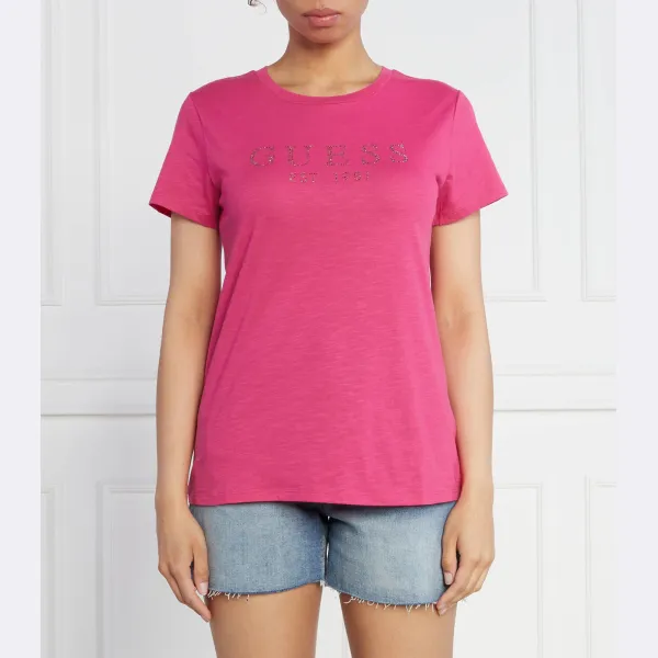 

Футболка стандартного кроя Guess, красный
