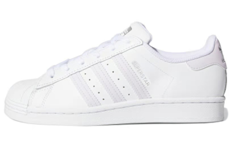 

Кроссовки Adidas Originals Superstar White Purple Tint Women's