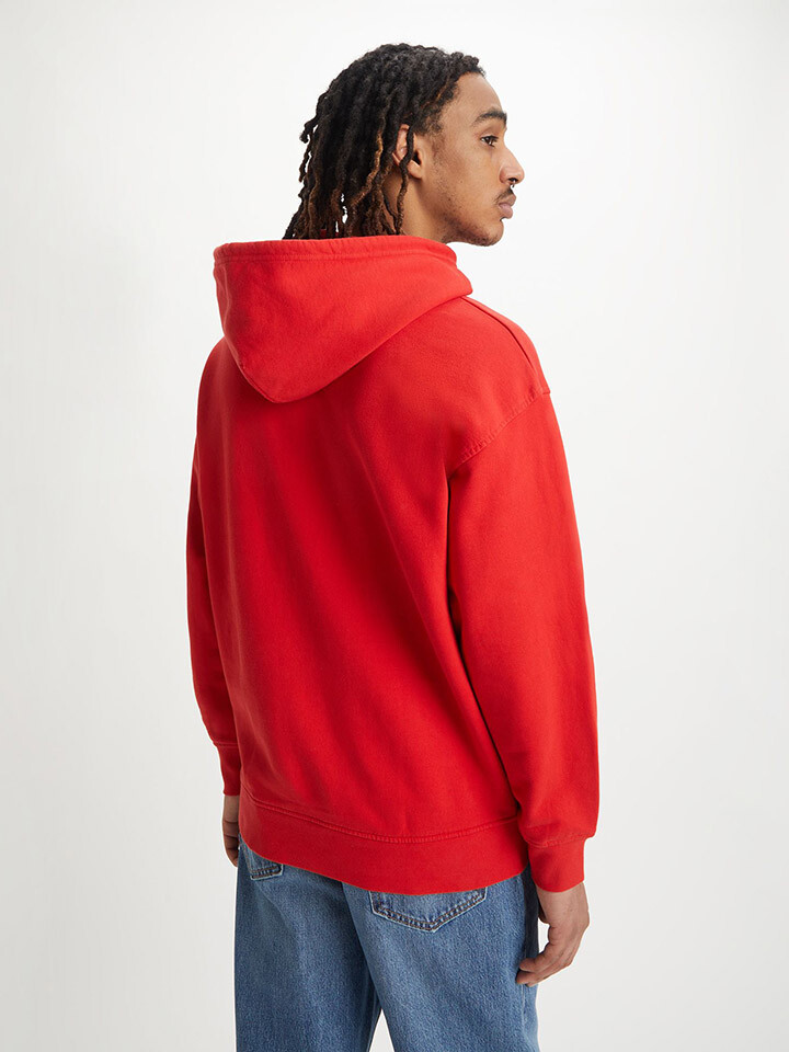 Толстовка Levi´s Hoodie, красный — фото 2