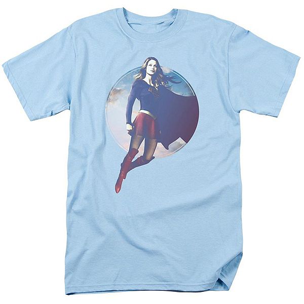 

Футболка Supergirl cloudy circle с коротким рукавом Licensed Character