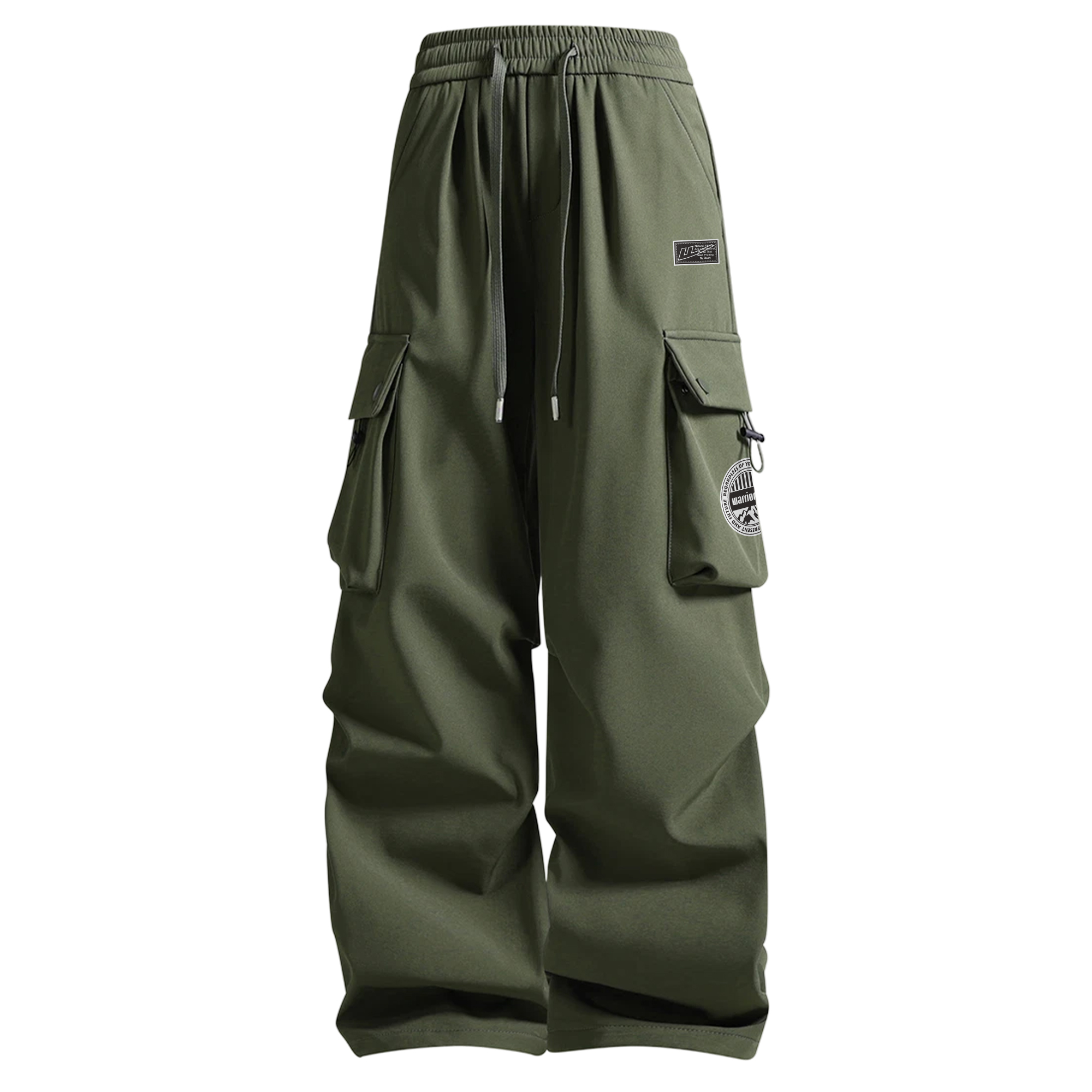 

Повседневные брюки женские умеренные карго WARRIOR, army зеленый