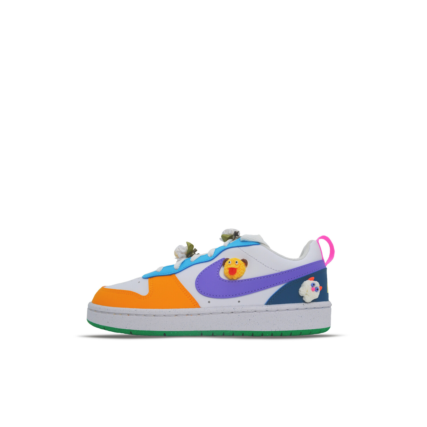 

Кроссовки Nike Court Borough Skateboard Shoes Women's Low-Top White Purple, Фиолетовый, Кроссовки Nike Court Borough Skateboard Shoes Women's Low-Top White Purple