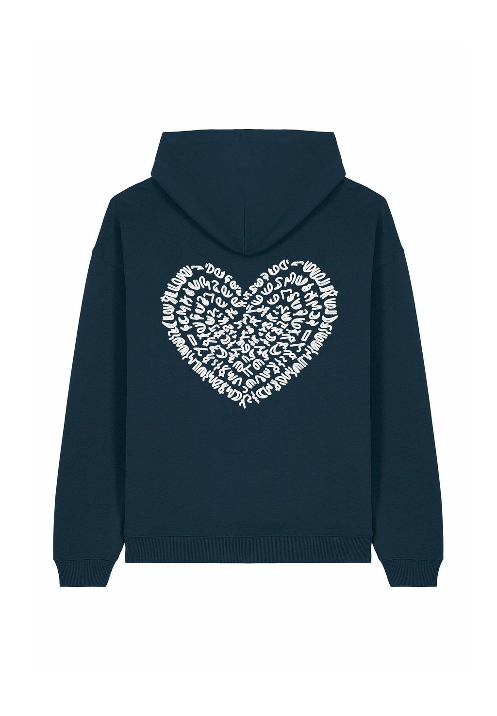 

Толстовка с капюшоном CORAZON BACK EMBROIDERY - Sweatshirt Mira Paris, темно-синий