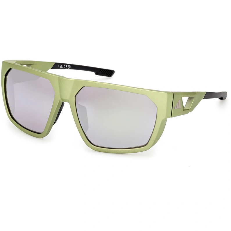 

Спортивные очки Sp0097 Adidas-Eyewear, matte light green-green mirror