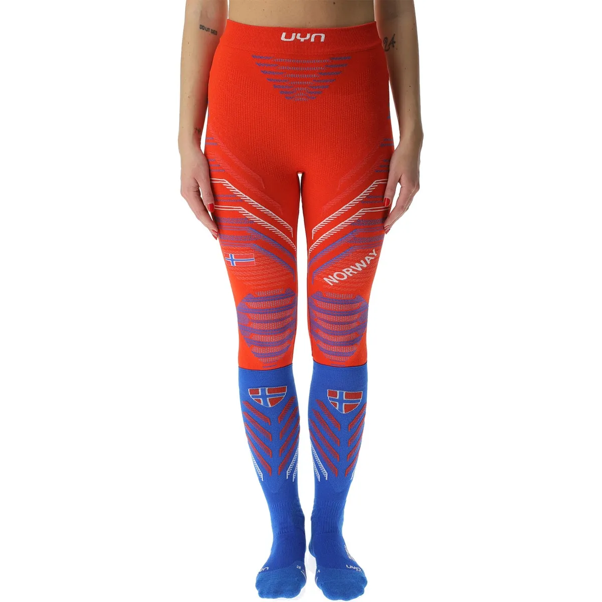 

Мужские термотайтсы Natyon 30 Norway UYN, красный/темно-синий