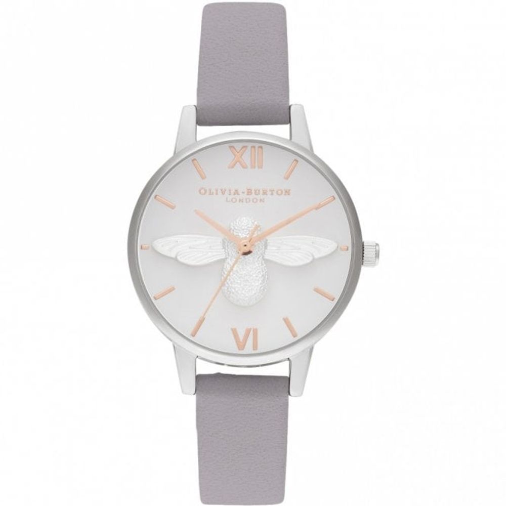 

Часы из фиолетовой синтетической кожи Olivia Burton
