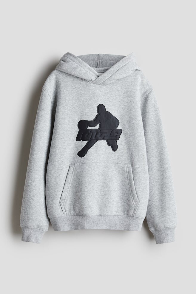

Толстовка с капюшоном H&M, серый
