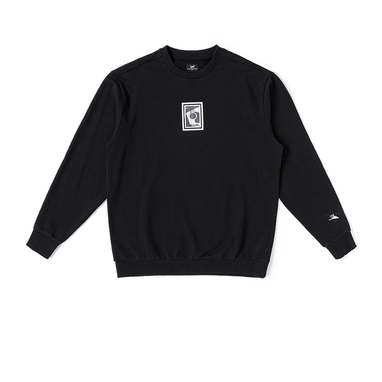 

Lee Футболка худи мужская черная FW24, Черный, Lee Футболка худи мужская черная FW24