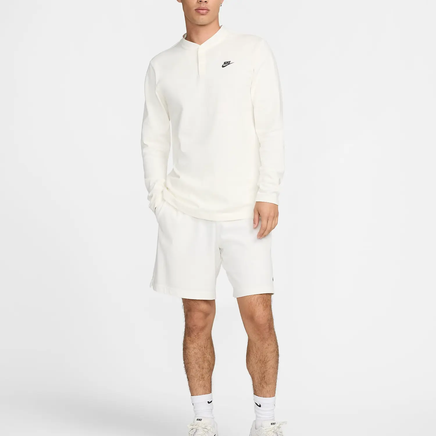 Клубная футболка мужская Sail/Sail/черная Nike, черный — фото 3
