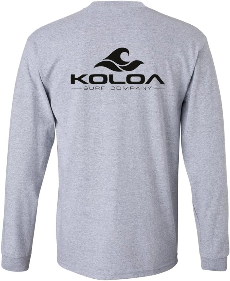 

Футболка Koloa Surf Classic Wave с длинным рукавом и карманом Joe's USA