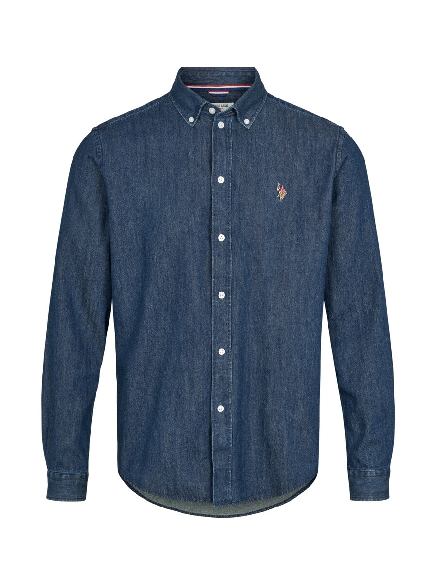 

Рубашка на пуговицах классического кроя U.S. POLO ASSN. Craig, синий