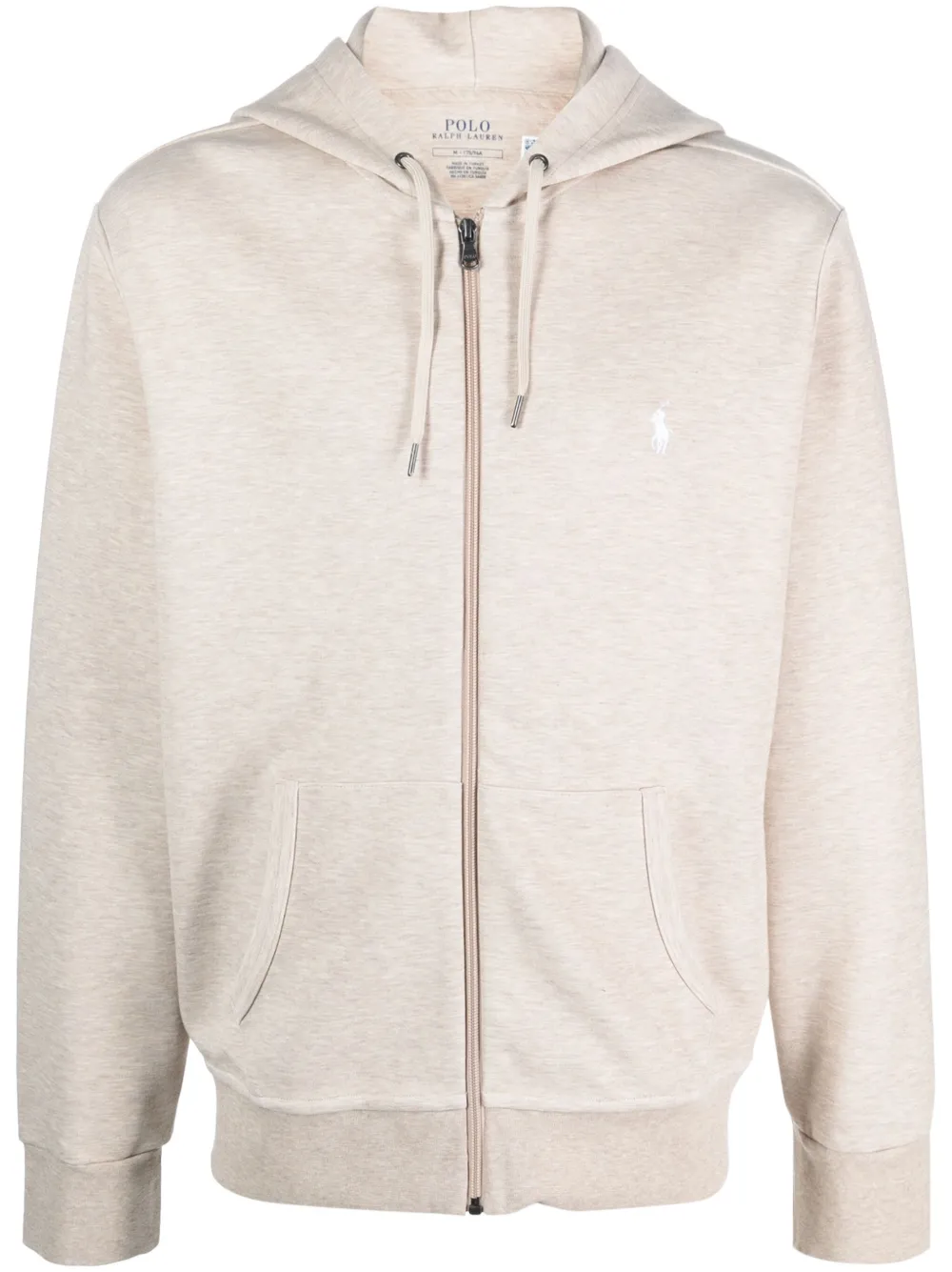

Худи на молнии с логотипом Polo Pony POLO RALPH LAUREN, нейтральный