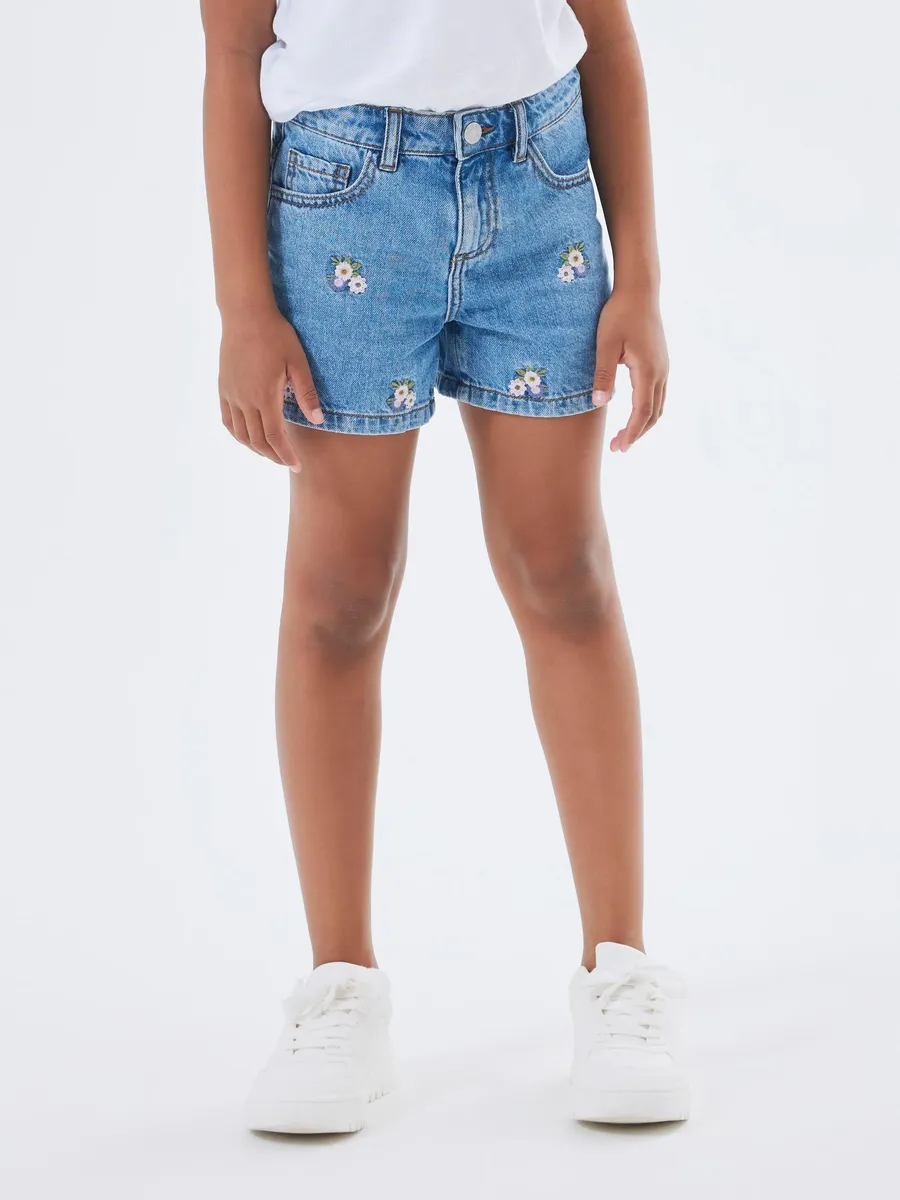 

Шорты Name It "NKFBELLA REG DNM SHORTS 3674-BE NOOS", синий
