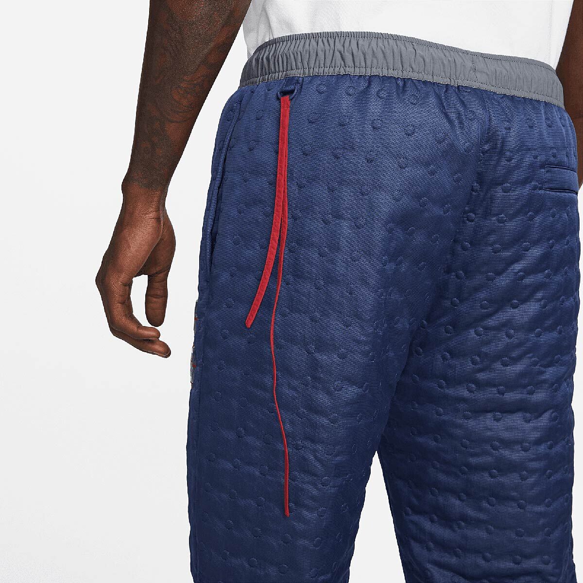 Тренировочные брюки M J CLOT WOVEN PANT Nike, цвет Navy/Flint Grey/Stormred — фото 4
