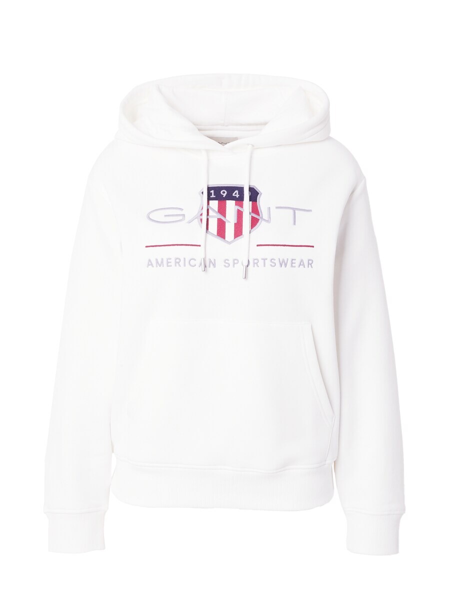 

Толстовка с капюшоном GANT Sweatshirt, белый