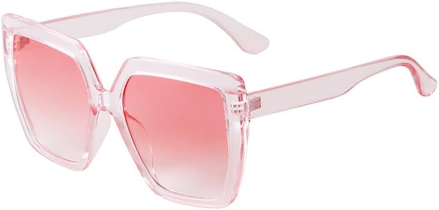 

Женские солнцезащитные очки с градиентным цветом, большая оправа, защита от УФ-излучения UV400, для занятий спортом на открытом воздухе, бега и езды на велосипеде, C3 flower Generic, C6 Pink