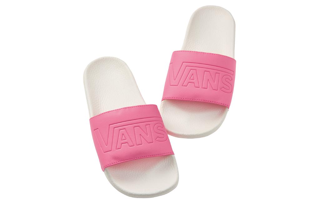 Тапочки (WMNS) Vans Slide-On Slippers 'White Pink' VN0A45JQUV6, белый — фото 3