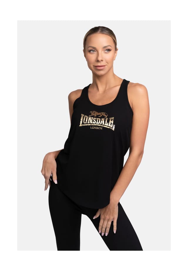 

Женская майка лисмойная Lonsdale, мультиколор