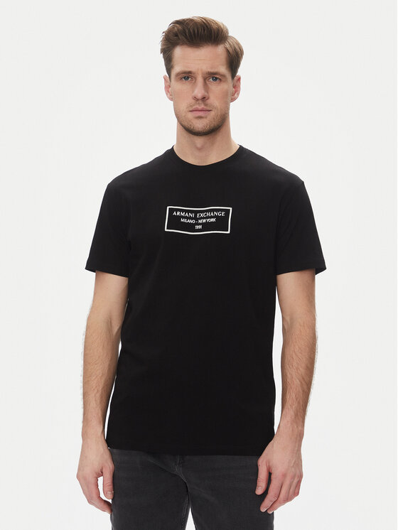 

Футболка обычного кроя XM000552 AF10356 UC001 Armani Exchange, черный