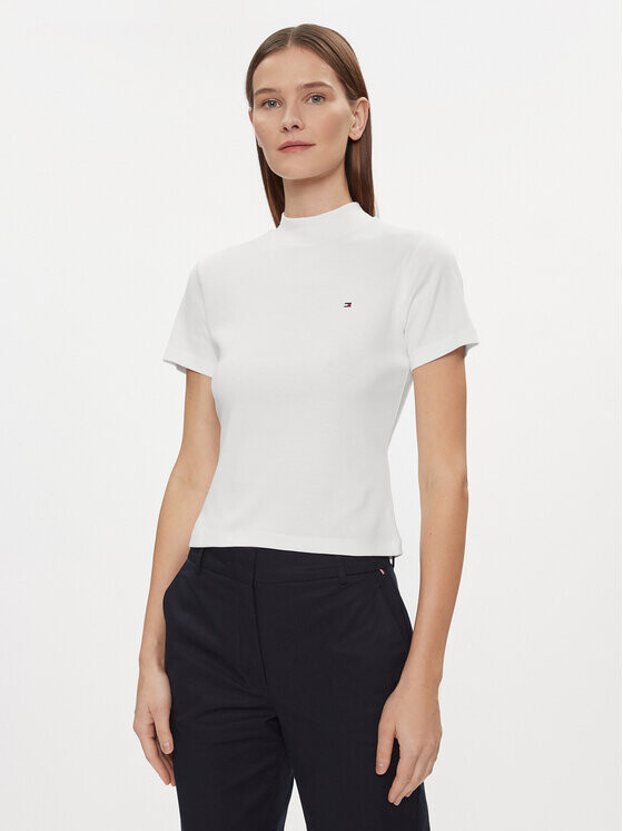 

Футболка узкого кроя Tommy Hilfiger, белый