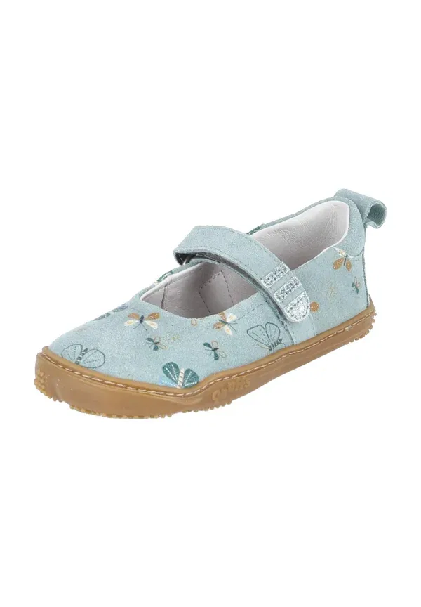 Босоножки kirsche ankle strap ballet pumps Qnuffs, синий — фото 2