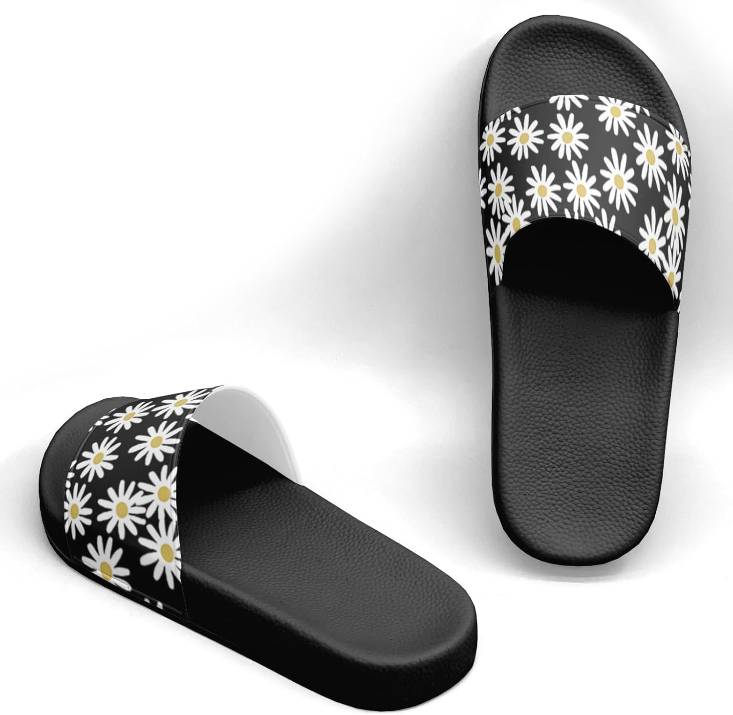 Сланцы с дизайном банана для женщин и мужчин Generic, Love Daisy Floral — фото 2